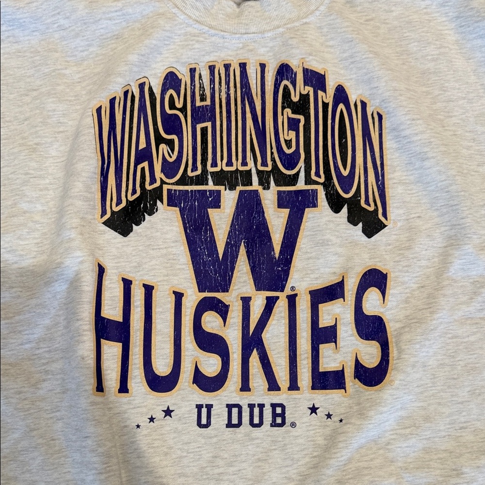 SOHO X GAMEDAY WASHINGTON HUSKIES RESILIENCE STAR EMBELLISHED
CREW SWEATSHIRT - Picture 5 of 7